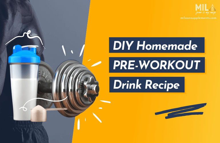The Best Supplements for Homemade Pre-Workout Drink DIY