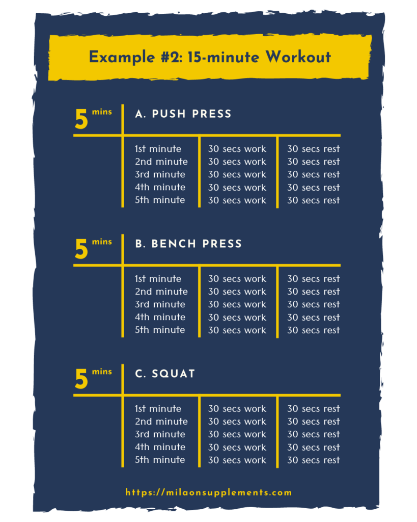 Example of a 15-minute Workout #2